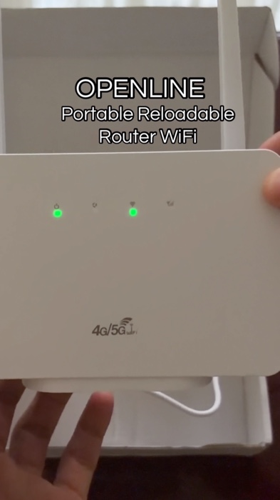 Perfect for online class, work, streaming, at gaming. Mabilis ang signal, madaling i-setup, at pwede dalhin kahit saan. #ReloadableWiFi #portablewifi