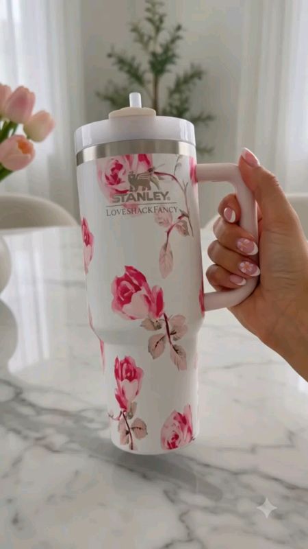 happy day with this Stanley tumblers pretty and cute #stanleymug #stanleytumbler #stanley #tumbler