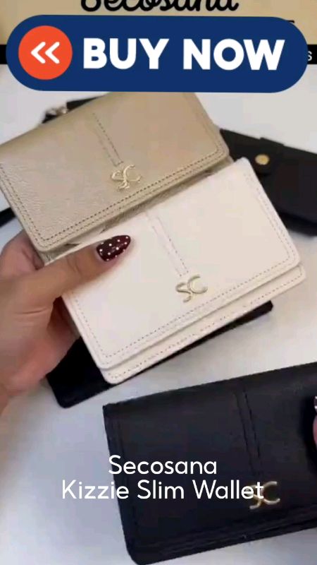 #SecosanaWallet #slimwallet #trifoldwallet #walletforwomen
