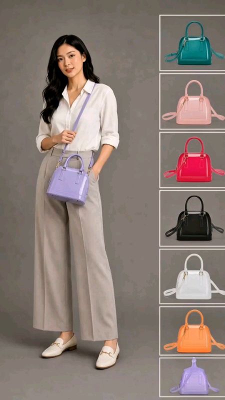 The Trendy Handbag That Makes Every Outfit Look Expensive #JellyBag #JellyHandbag #FashionBag #CrossbodyBag #HandbagGoals