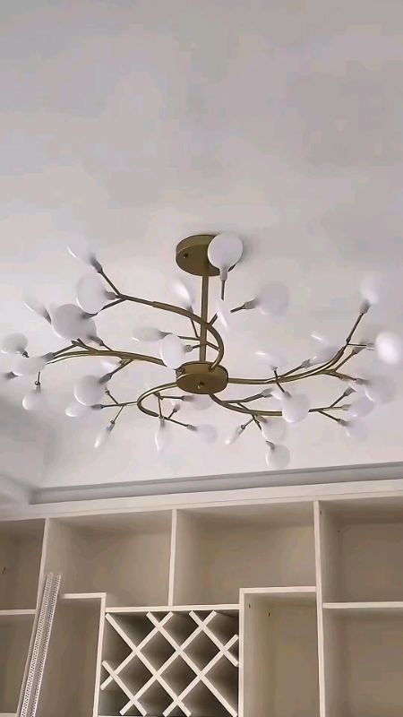Modern chandelier ceiling light for living room chandelier/bedroom chandelier/...#masmurasashopee#hugotsashopee #freevideocoinsashopee