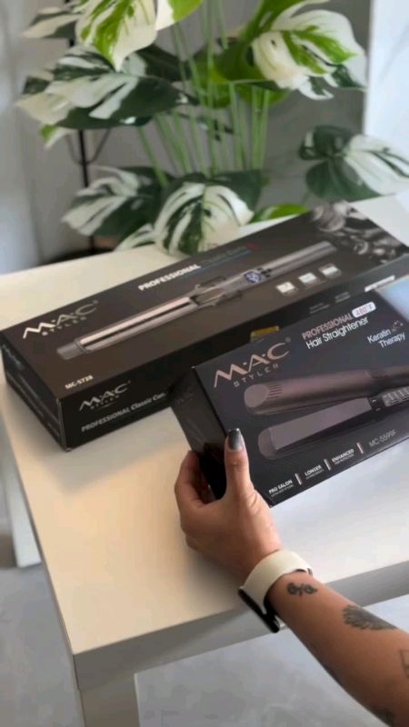 Macstyler Pro salon ultra fast styling hair iron #macstylerhairiron #hairiron #MasMuraSaShopee #FreeCoinsInShopeeVideo