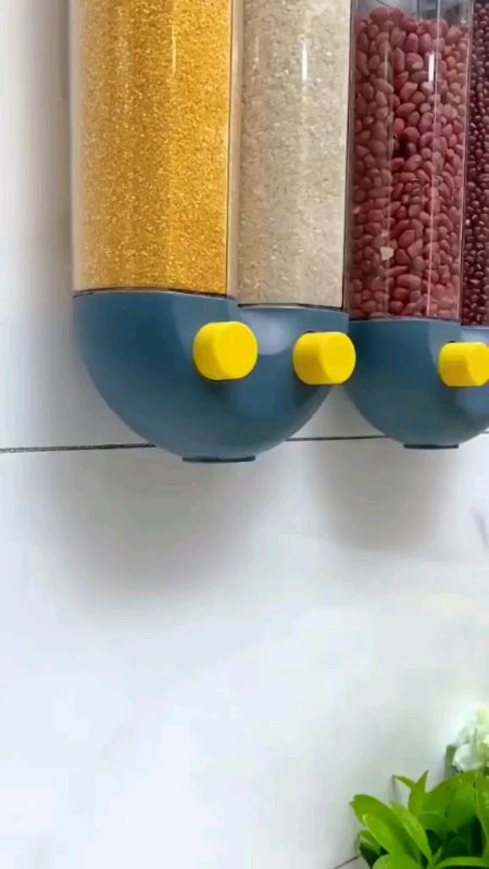 Sealed Multi grain Food Containers Storage Cereal Dispenser #FreeCoinsInShopeeVideo #MasMuraSaShopee
