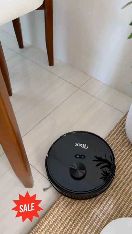 Tixx Robot Smart Vacuum Cleaner Mopping Functionality Automatic #ShopeePHPaydaySale #MasMuraSaShopee #ShopeeXTRA