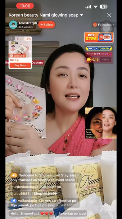 #nami #glowingsoap #MasMuraSaShopee #FreeCoinsInShopeeVideo #shopeeph #shopee #fyp #trending #viral #buynow