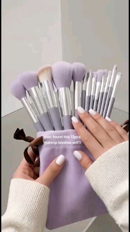13pcs/set Makeup Brushes Set... X #FREECOINSINSHOPEEVIDEO #MasMuraSaShopee#melshop