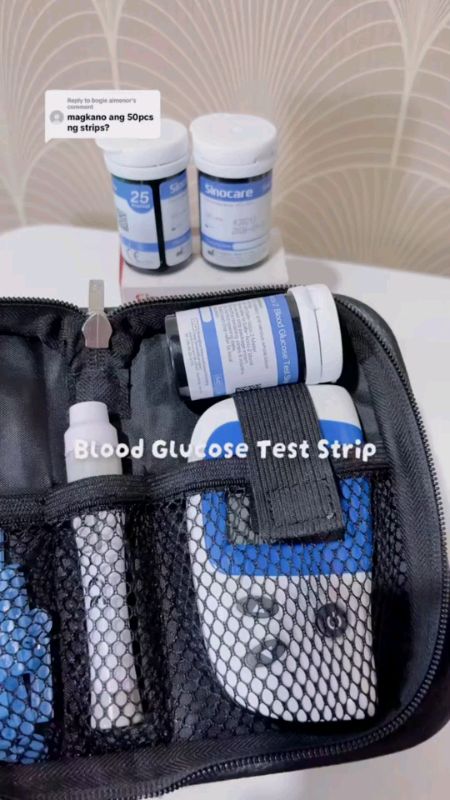 Sinocare Safe-Accu2 Blood Glucose Monitor Set Blood Glucose Meter Glucometer Monitoring System #FreeCoinsInShopeeVideo #MasMuraSaShopee #HugotSaShopee