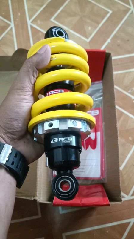Ito na Ang Affordable na RCB shock. #Sniper150 #Munoshock #RCBshock #Shock #Motorcycleshock