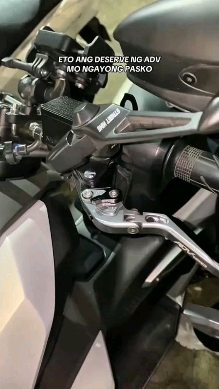 Motorcycle Honda ADV 150 Adjustable Brake Lever Clutch Lever CNC 6-stage with Parking #fyp #brakelever #motor #adv #MasMuraSaShopee