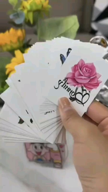 Tattoo Stickers Body Art 3D Flower Butterfly Waterproof Long Lasting 15 Days Tattoo Stickers#MasMuraSaShopee