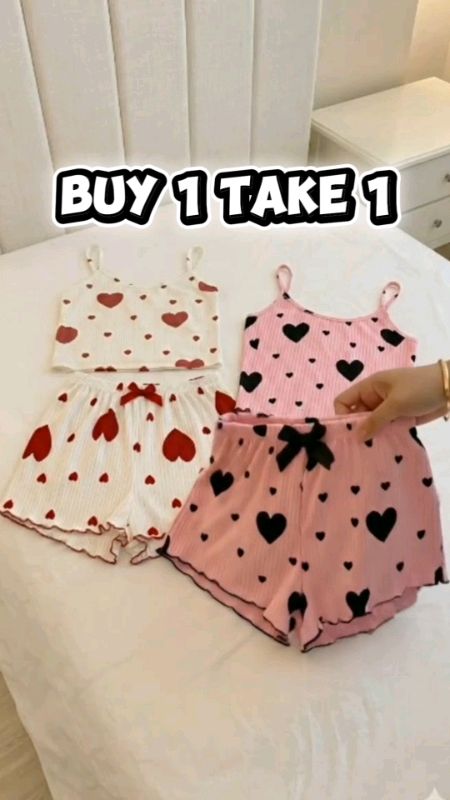 #buy1take1 #haltershort #summerhalter #pantulog #pambahay #camisole #pajamaset