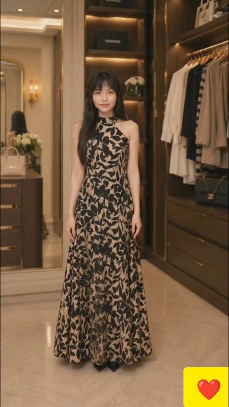 empire cut maxi dress for women #maxidress ##dress #dressforwomen #shopeeVideo
