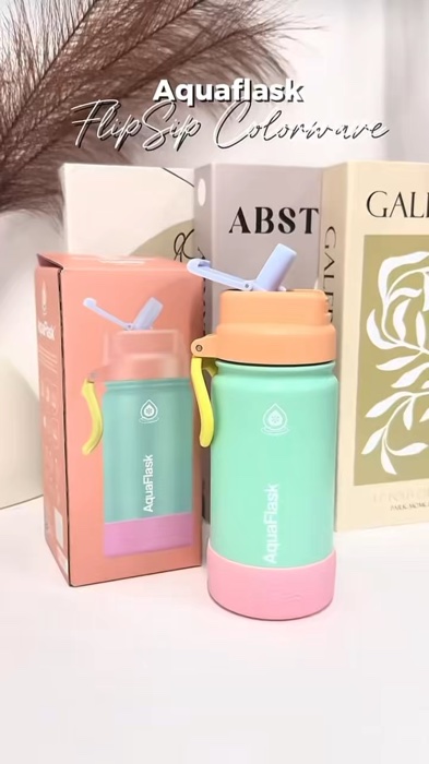 ￼AquaFlask Colorwave Flip Sip Lid Collection #FreeCoinsInShopeeVideo #MasMuraSaShopee #aquaflask #aquaflaskcolorwave #AquaFlaskFlipSip #tumbler #fyp