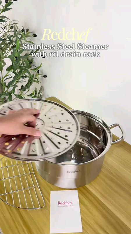 RedChef #Steamer #StainlessSteel #Portable #new #trending #fyypppppp #shopeefind #masmurasaShopee#FreecoinsInshopeevideo#HugotsaShopee#Buynow#Shopnow