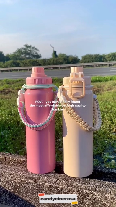 Mapapa Wow ka naman talaga sa ganda ng tumbler na to #tumbler #trend #foryou #fyp #aquaflask #peliflask #shopee #shopeetrend