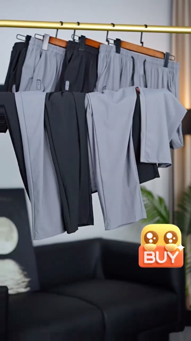 Ice Silk Cool Casual Sweat Pants
