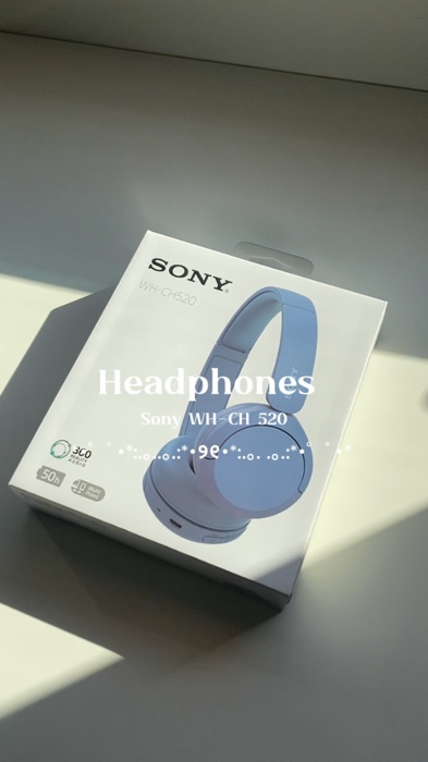 Sony WHCH520 Headphone #sonyheadphone #whch520