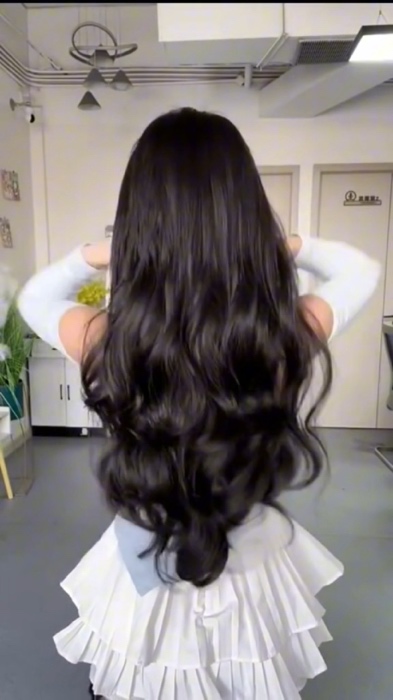 Very easy to wear, and mukang totoong buhok talaga! 😍🙌 #FreeCoinsInShopeeVideo #hair #hacks #extensions #hairextensions #wig #hairextension
