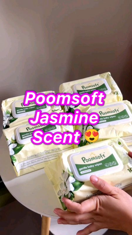 Wet Wipes na Jasmine Scent 😍#poomsoft #wipes #babywipes #baby #wetwipes #MasMuraSaShopee #FreeCoinsInShopeeVideo #trending #trending #fyp