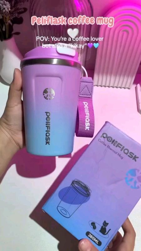 Feliflask coffee mug,leakfroof.#MasMuraSaShopee #ctto #trending #FreeCoinsInShopeeVideo