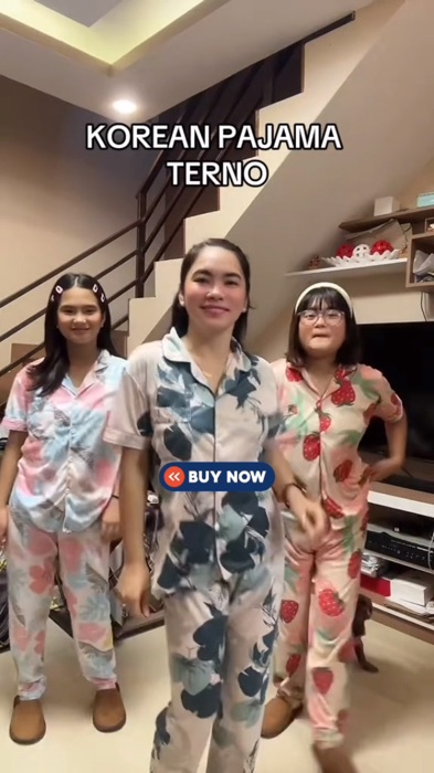 Korean Terno Pajama✨#sleepwear #pajamaset #terno