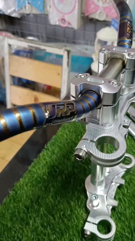CNC Tpost For Raider150 Carb and Raider150 FI #tpost #cnc #handlebarclamp #motorparts #universal #pantra