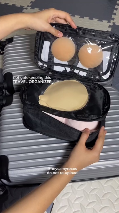 Travel underwear organizer!! 🥰#FreeCoinsInShopeeVideo #MasMuraSaShopee