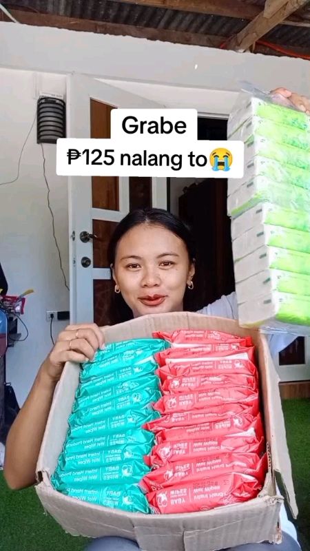 Baby wipes and tissue 20 pcs bundle grab yours now?❤️#tissue #babywipes #foryoupage #trend #shopee #MasMuraSaShopee #bundle #promo #shopee #sp