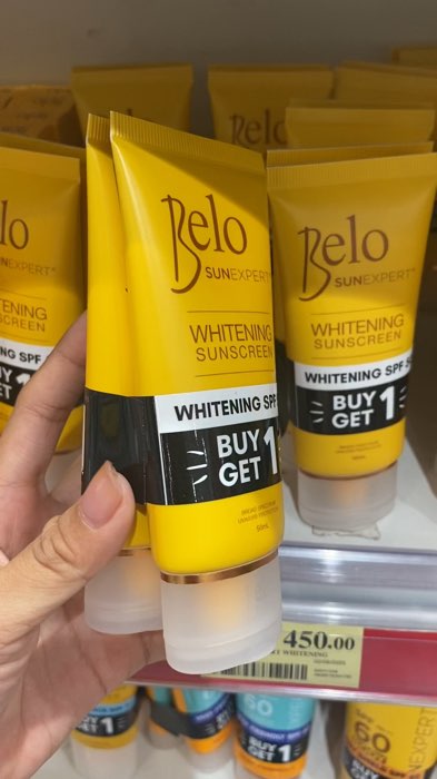 BUY 1 TAKE 1 sunscreen!! Naka big discount now!! #Belo #beloessential