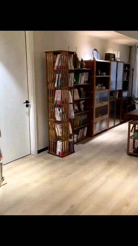 Rotating Bookcase Organizer Book Shelf