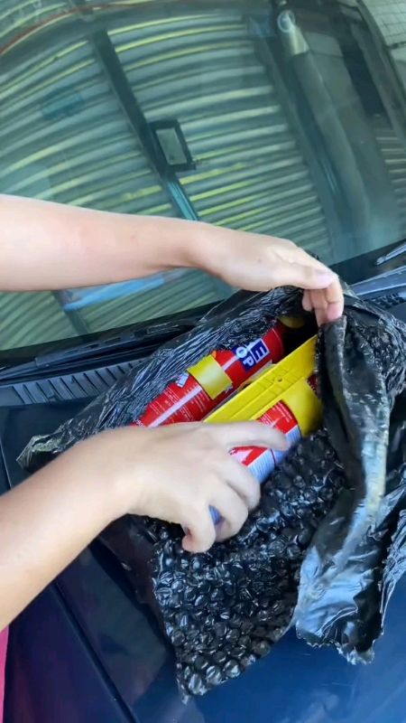 Car Fire Stop Portable Fire Extinguisher 500ML / 1000ML  - High Efficiency Anne Car Accessories #Shopee #FreeCoinsInShopeeVideo #fyp