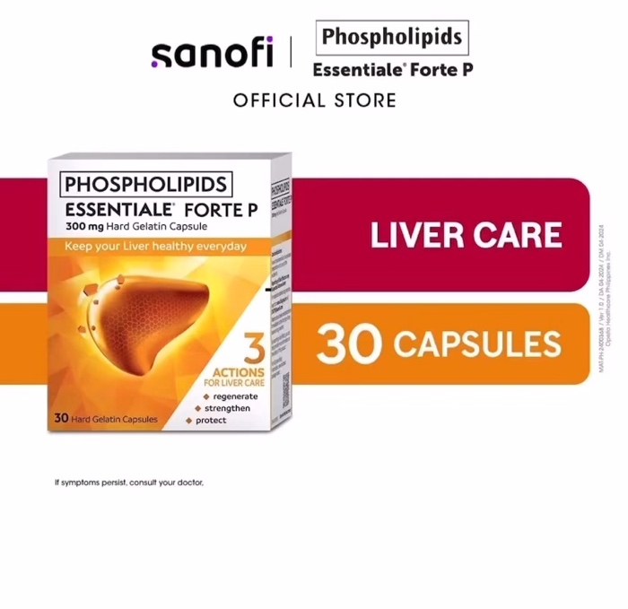 ￼Essentiale Forte P Liver Care Supplement 30 Capsules