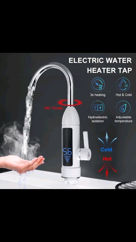 Check out 3000W Instant #ElectricHot Water #heaterfaucet  Temperature Display Instant Heating Tap Water Heater for ₱1,099.