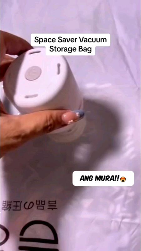 Vacuum Compression Bag #FreeCoinsInShopeeVideo #ShopeePHPaydaySale #MasMuraSaShopee
