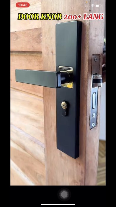 ￼Alloy Main Door Lock Set With Anti-theft Lock Core  Silent Doorlock Door knob Hardware Lock Doorknob #doublelockdoor #maindoorlockset #silentdoorknob