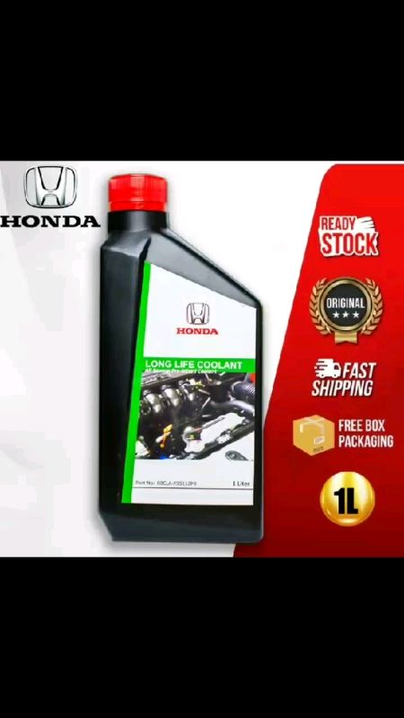 Honda coolant original genuine green coolant long-lasting type 1 pre-mixed coolant 1 liter #sulit #shopeeVideo #discount