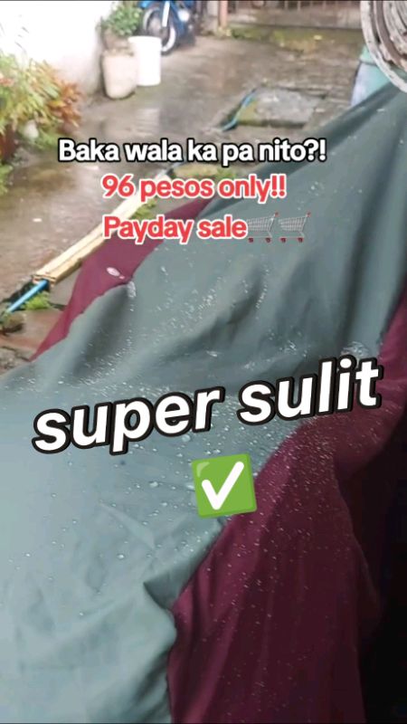 SECURED NA SECURED. RAIN OR SHINE 😍#MasMuraSaShopee #Motor #Motorcycle #MotorCover #FreeCoins #FreeCoinsInShopeeVideo