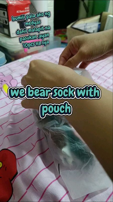 #webearsockwithpouch #sock #different  #fyp  maganda sulit nah po