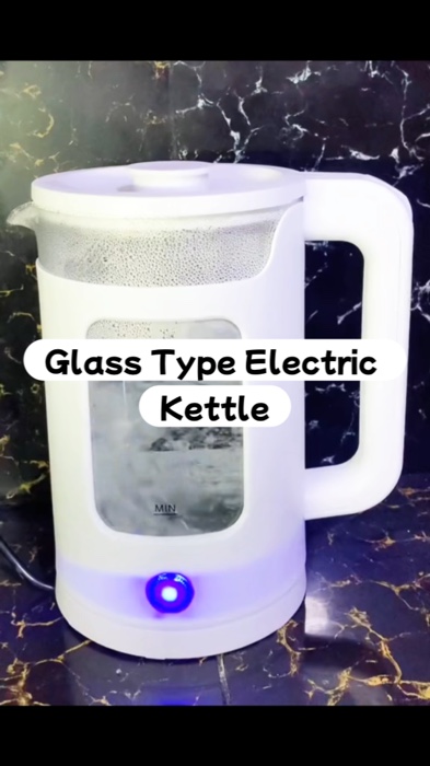 Ang Aesthetic ng Electric Kettle na to! Glass Type at ang ganda pa ng Quality! #electrickettle #KitchenHacks #kitchengadgets #MasMuraSaShopee