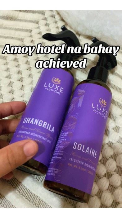 Amoy Hotel na bahay achieved #luxeessentials #fypviral #fyp #shoppeefinds