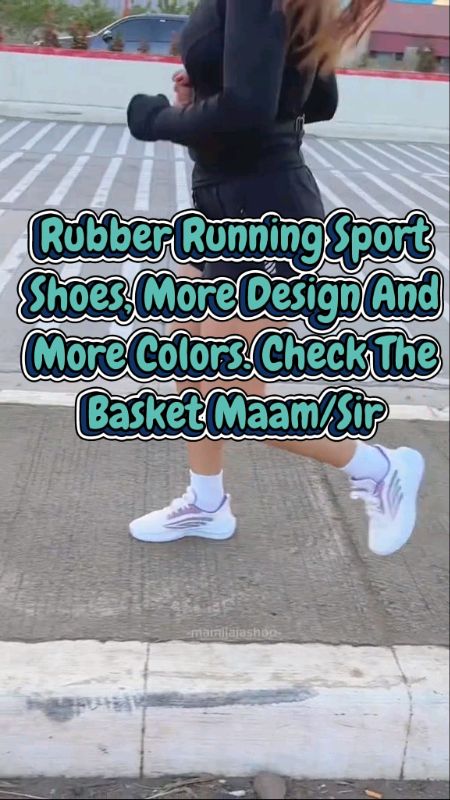 Rubber Running Sport Shoes, More Design And More Colors #MasMuraSaShopee  #FreeCoinsInShopeeVideo #LegitSaShopee