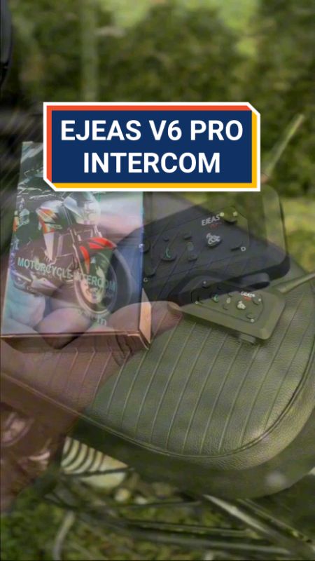 #EJEASV6Pro #ejeas #motorcycleintercom #inter...