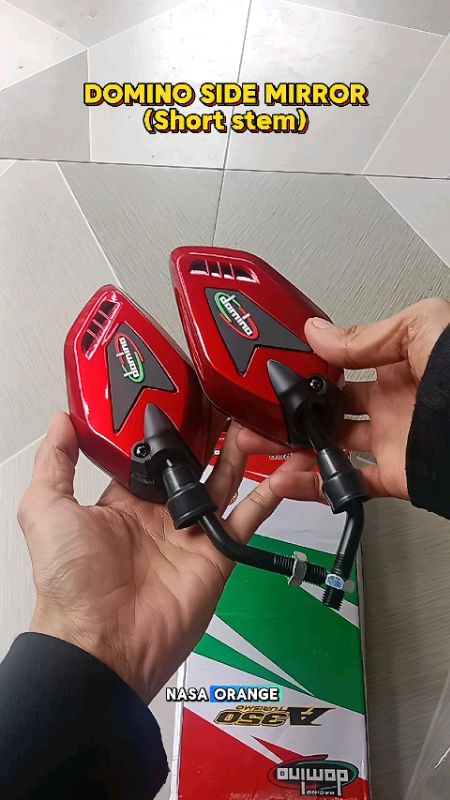 domino side mirror short stem #sidemirror