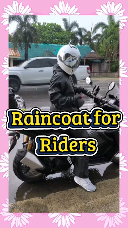 Raincoat for Motorcycle for Men #FreeCoinsInShopeeVideo #raincoat #raincoatformen #kapote #rainy #jacket #waterproof #motor #motorcycle #coat #fyp