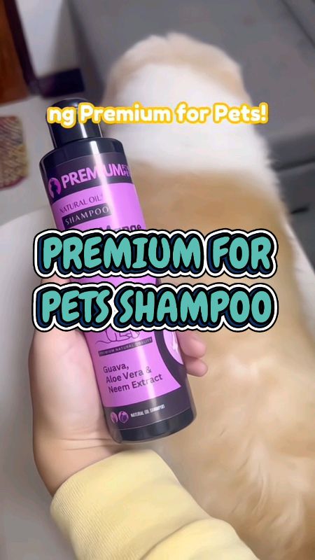 PREMIUM FOR PETS SHAMPOO #FreeCoinsInShopeeVideo #MasMuraSaShopee #petessentials #petcare #organic #petshampoo #aloevera #shampoo#petgrooming #fyp