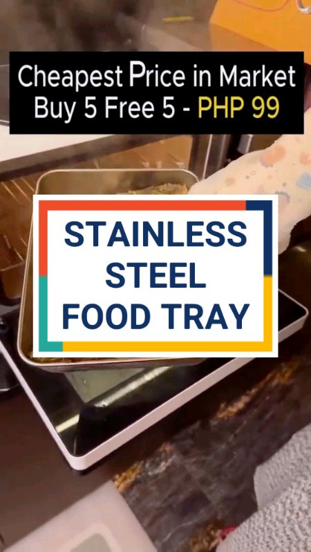 304 STAINLESS STEEL TRAY#FOODTRAY#FOODKEEPER#OVEN#BAKING#REF#STEELTRAY#STAINLESSTRAY#KITCHENWARE#FOOD#KEEPER#masmurasashopee#shopeephpaydaysale#SHOSUG