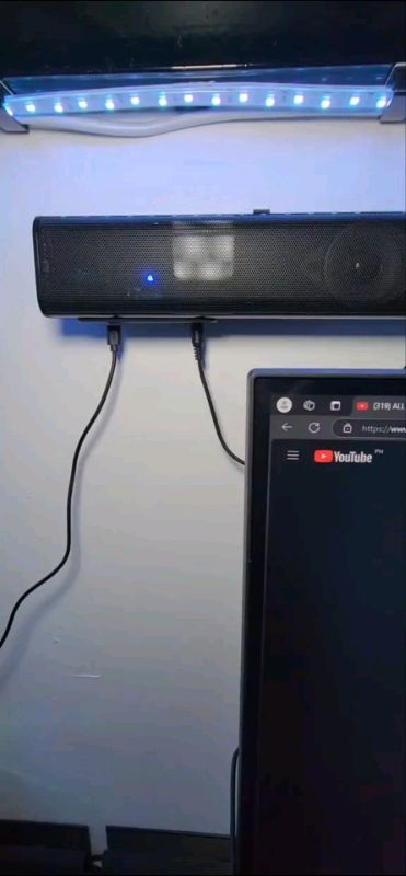 TV Speaker Soundbar With Microphone Bluetooth 5.0 Connection #FreeCoinsInShopeeVideo #trending #foryou #fyp #viral #soundbar #MasMuraSaShopee