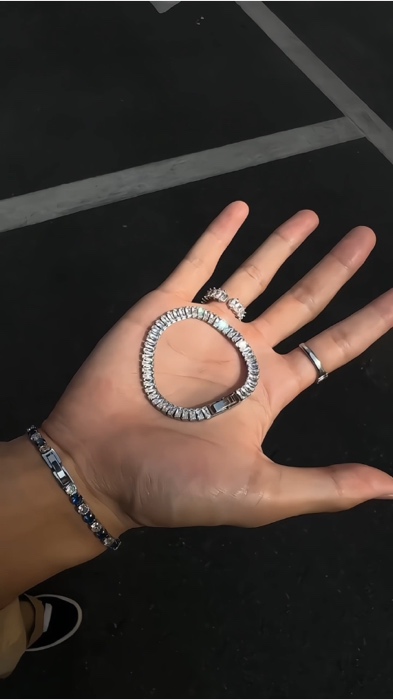 Icey🧊 #missujewelryph #missujewelry #missu #menfashion #tennisbracelet #bracelet #fyp #viral #braceletformen