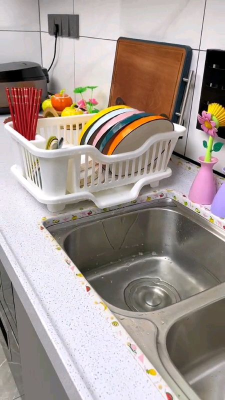 Plate Drainer Dish Organizer #platedrainer #dishorganizer