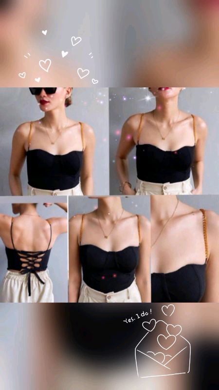 #FreeCoinsInShopeeVideo  Chain Gold Corset #Corset #ChainCorset #Topcorset #MasMuraSaShopee #Croptop #Trendingtop #Fashion